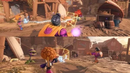игра Plants vs. Zombies: Битва за Нейборвиль (Battle for Neighborville) Полное издание (Complete Edition) Русская Версия (Switch) USED Б/У для Nintendo Switch