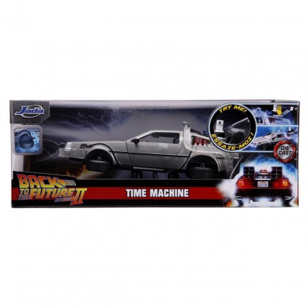   Jada Toys Hollywood Rides:   (Time Machine)    2 (Back to the Future 2) (31468) 1:24 