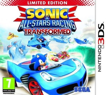 Sonic and All-Stars Racing Transformed Ограниченное издание (Limited Edition) (Nintendo 3DS)