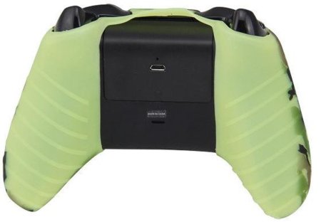 Силиконовый Чехол Case Camo Light Green для геймпада Microsoft Xbox Wireless Controller Зеленый Камуфляж (Xbox One) 