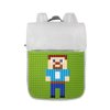  Пиксельный рюкзак Canvas Top Lid pixel Backpack WY-A005 Зеленый-желтый Рюкзаки