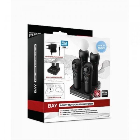   Speedlink BAY 4-Port Move Charging ( 4- .) Black (Mini USB) (PS3) 