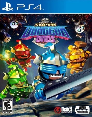  Super Dungeon Bros (PS4) Playstation 4