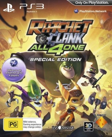   Ratchet and Clank: All 4 One   (PS3)  Sony Playstation 3