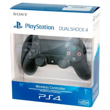    Sony DualShock 4 Wireless Controller (v2) Black ()  (PS4) (REF) 