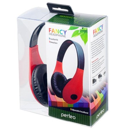 Наушники PERFEO PF-Fancy черные (PC) 