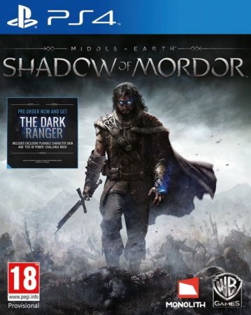   (Middle-earth):   (Shadow of Mordor) (PS4) Playstation 4