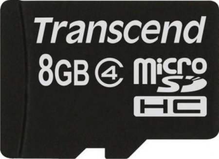 MicroSD   8GB Transcend Class 4   (PC) 