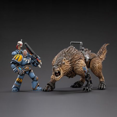     JoyToy:        (Space Wolves Thunderwolf Cavalry Bjane)  40K (Warhammer 40K) (JT3105) 33   