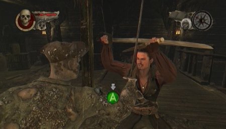 Pirates of the Caribbean 3: At World's End (Пираты Карибского моря 3: На краю света) (Xbox 360) USED Б/У