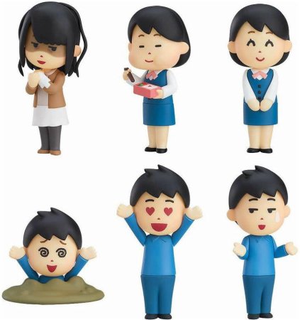 Фигурка Good Smile Company: Случайный герой 1/6 (Blind Bag) Иллюстрации (Irasutoya) 6 см