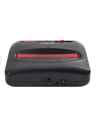 Игровая приставка 16 bit Sega Magistr Drive 2 Little (160 в 1) + 160 встроенных игр + 2 геймпада (Черная)