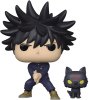 Фигурка Funko POP! Animation: Мегуми Фушигуро с Нефритовой Гончей (Megumi Fushiguro With Divine Dog) Магическая битва (Jujutsu Kaisen) ((1112) 61360) 9,5 см