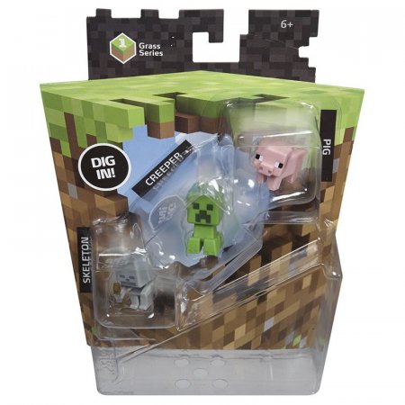    Minecraft mini-figures Creeper set 1 