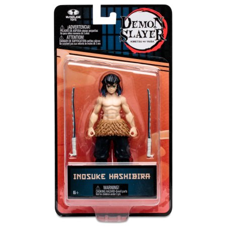   McFarlane Toys:   ( ) (Inosuke Hashibira (Unmasked))   (Demon Slayer) (136579) 13   