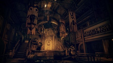 игра Bendy and the Ink Machine + Bendy and the Dark Revival Русская Версия (Switch) для Nintendo Switch