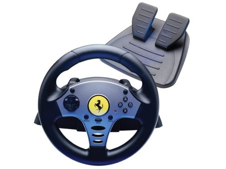 Руль Universal Challenge Racing Wheel + переходник PS2 to Xbox 360 (Xbox 360) 
