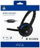 Игровая гарнитура проводная Big Ben Mono Headset Communicator (372755) Черный (Black) (PS4) для PS4