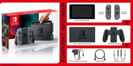   Nintendo Switch Gray ()