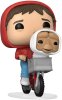Фигурка Funko POP! Movies: Эллиот и Инопланетянин в корзине (Elliot & E.T. In Bike Basket) Инопланетянин 40 лет (E.T. 40th) ((1252) 50768) 9,5 см