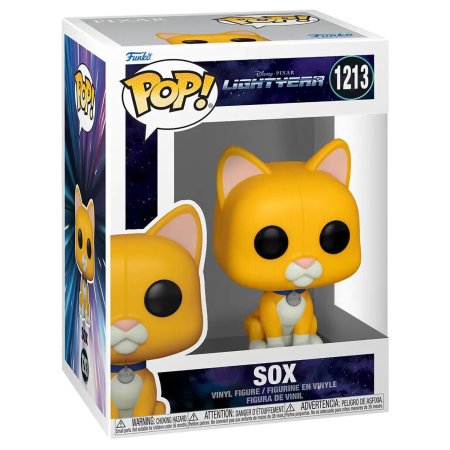 фигурки Фигурка Funko POP! Disney: Сокс (Sox) Базз Лайтер (Lightyear) ((1213) 63951) 9,5 см