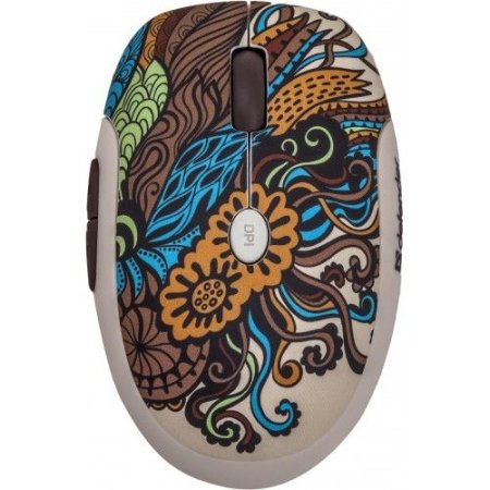 Мышь беспроводная DEFENDER To-GO MS-565 Nano, Rock Bloom (PC) 
