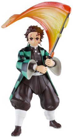 Фигурка Banpresto: Танджиро Камадо в битве с Руи (Tanjiro Kamado in Rui Battle) Клинок, рассекающий демонов: Кимэцу но Яиба (Demon Slayer: Kimetsu no Yaiba) (137415) 18 см