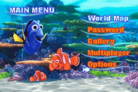   2  1 Finding Nemo/Finding Nemo 2 (GBA)  Game boy