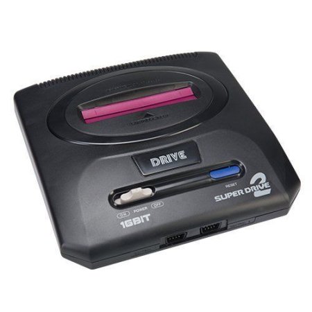 Игровая приставка 16 bit Super Drive 2 Classic HDMI Red box + 2 геймпада (Черная)