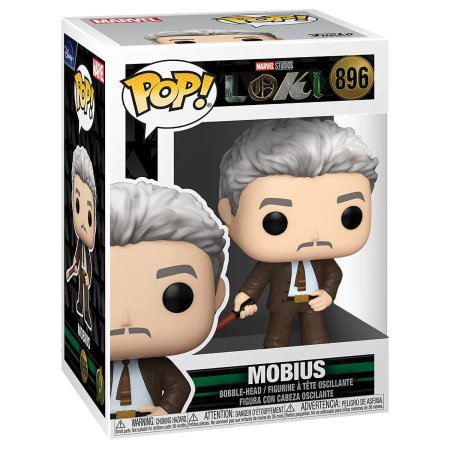 фигурки Фигурка Funko POP! Bobble: Мобиус (Mobius) Марвел Локи (Marvel Loki) ((896) 55742) 9,5 см