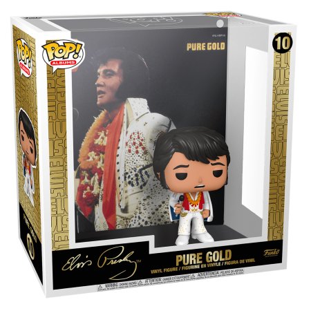фигурки Фигурка Funko POP! Albums: Элвис Пресли Чистое Золото (Elvis Presley Pure Gold (Exc)) (57277) 9,5 см