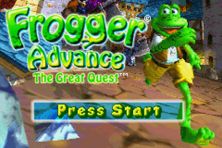 :   (Frogger Advance - The Great Quest) (GBA)  Game boy