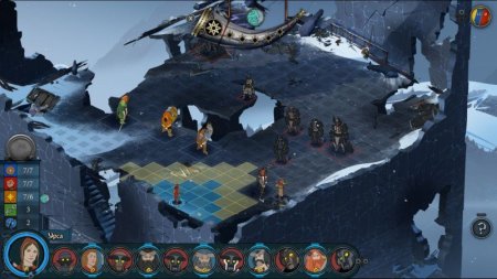 Игра The Banner Saga Trilogy Bonus Edition Русская Версия (PS4) USED Б/У Playstation 4
