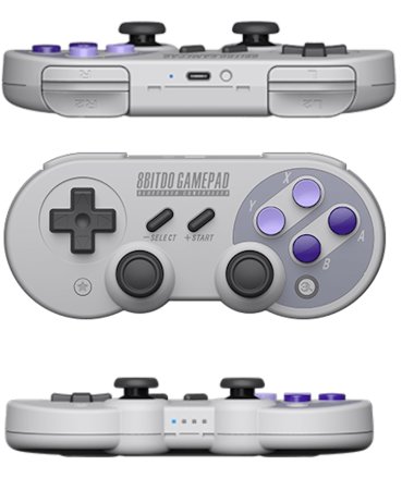 Геймпад беспроводной 8BitDo SN30 Pro Controler Bluetooth Controler (SKU- 1114489) (Switch/PC/Android) 