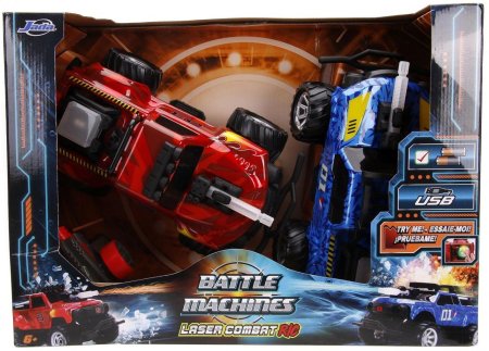  Набор из двух Р/У машинок Jada Toys: Грузовики (Trucks) Боевые машины (Battle Machines) (31697/31698) 1:16