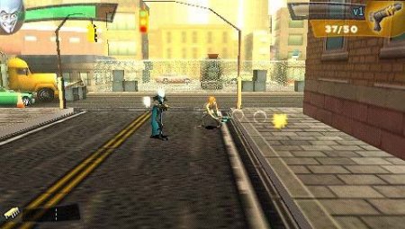  :   (Megamind: The Blue Defender)   (PSP) 