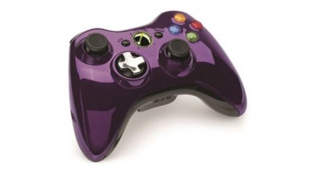   Wireless Controller  Xbox 360 Chrome Purple ( ) (Xbox 360) 