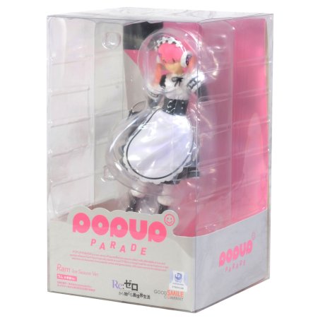 Фигурка Good Smile Company Pop Up Parade: Рам (Ram) Ре Зеро – жизнь с нуля в другом мире Снеговой Сезон (Re: Zero Ice Season) (4580416945370) 17 см 