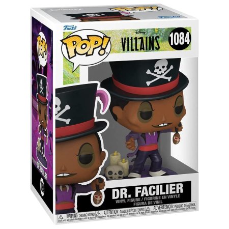 Фигурка Funko POP! Vinyl: Доктор Фасилье (Doctor Facilier) Суперзлодеи Дисней (Disney Villains) ((1084) 57350) 9,5 см