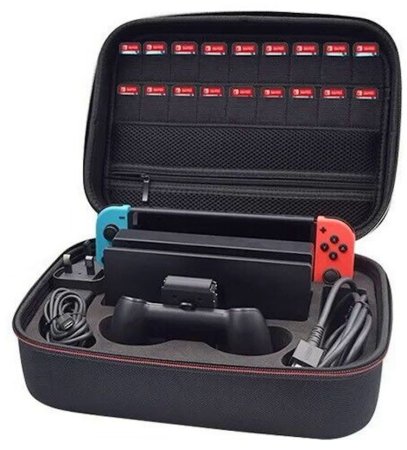 Сумка для аксессуаров и консоли Nintendo Switch 2 Storage Bag Черный (Black) (Switch 2)