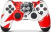 Геймпад беспроводной (кастомизированный) Sony DualShock 4 Wireless Controller «Бульдог» RAINBO (PS4)