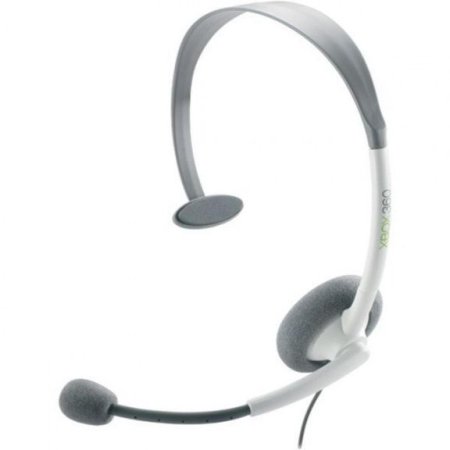 Гарнитура проводная Wired Headset White Оригинал (Xbox 360) (OEM)