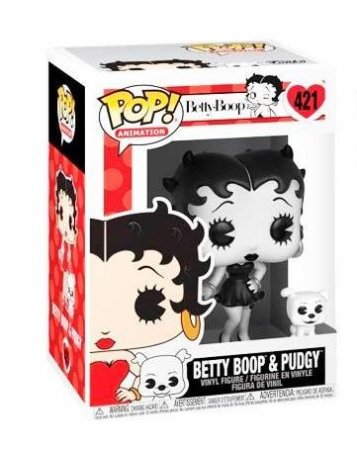  Funko POP! Vinyl:     - (Betty w/ Pudgy(BandW) )   (Betty Boop) (32823) 9,5 