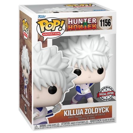 фигурки Фигурка Funko POP! Animation: Киллуа Золдик (Killua Zoldyck) Хантер х Хантер (Hunter x Hunter) (41066) 9,5 см