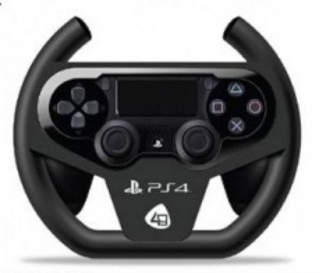 Компактный гоночный руль (Compact Racing Wheel 4G-4280 A4T) (PS4) для PS4