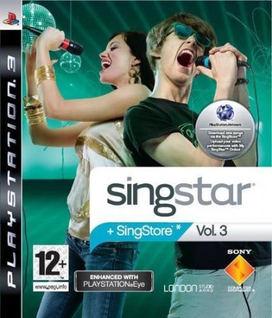   SingStar Vol. 3 (PS3)  Sony Playstation 3