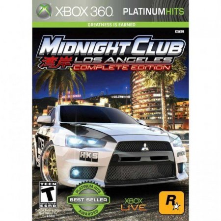 Midnight Club: Los Angeles Complete Edition (Classics, Platinum Hits) (Xbox 360/Xbox One)