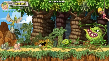 игра New Joe and Mac: Caveman Ninja T-Rex Edition Русская Версия (Switch) USED Б/У для Nintendo Switch