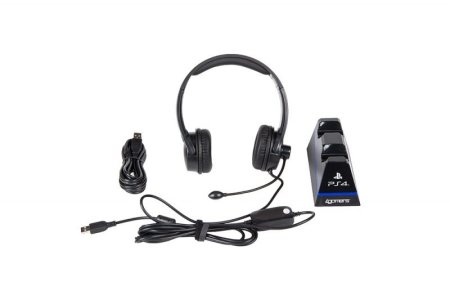  Стартовый набор с игровой стереогарнитурой (Stereo Gaming Headset Starter Kit) (PS4) 