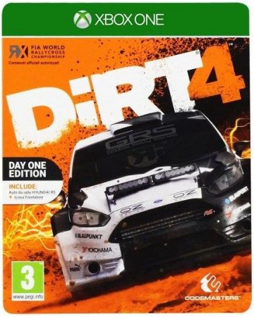 DiRT 4 Day One Edition (  )+ Steelbook (Xbox One) 